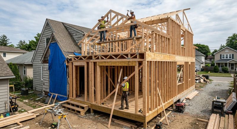 Renovation Framing in Wilmington, NC