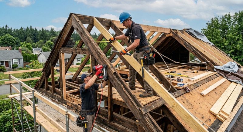 Damaged Framing Replacement in Wilmington, NC