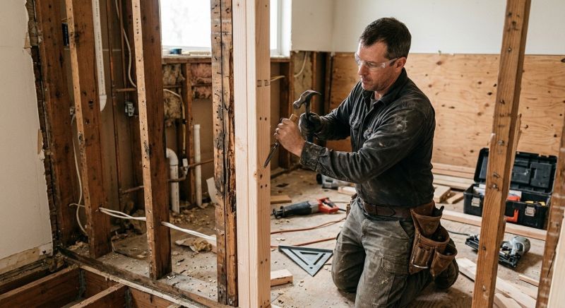 Floor Framing Repair in Kansas City, KS