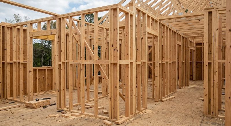 Home Addition Framing in Kansas City, KS