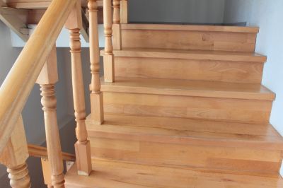 Stair Banister Installation in Wilmington, NC