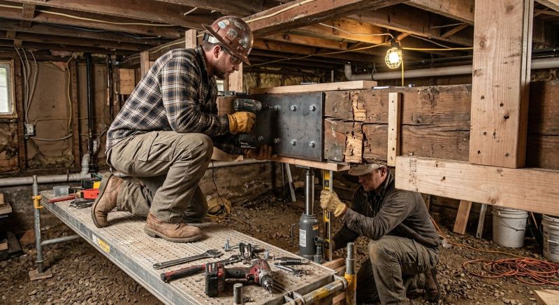 Wood Beam Repair in Kansas City, KS
