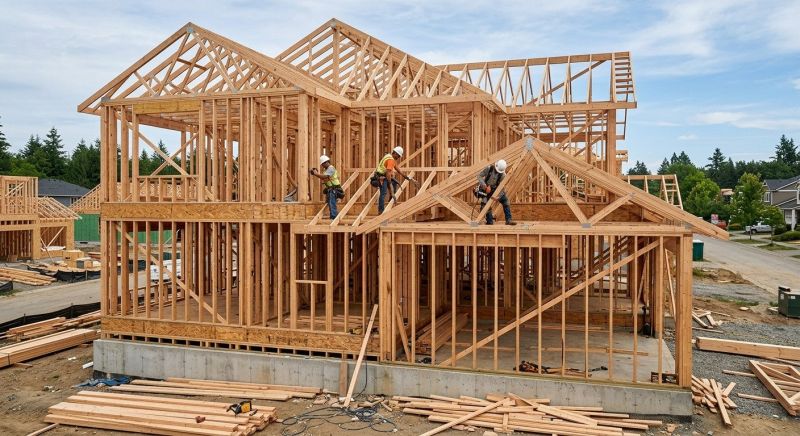 Wood Framing Construction in Kansas City, KS