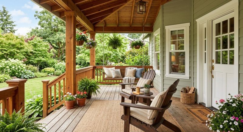 Wood Porch Construction in Seattle, WA